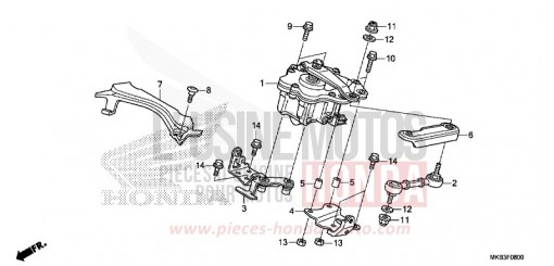 STEERING DAMPER CBR1000SG de 2016